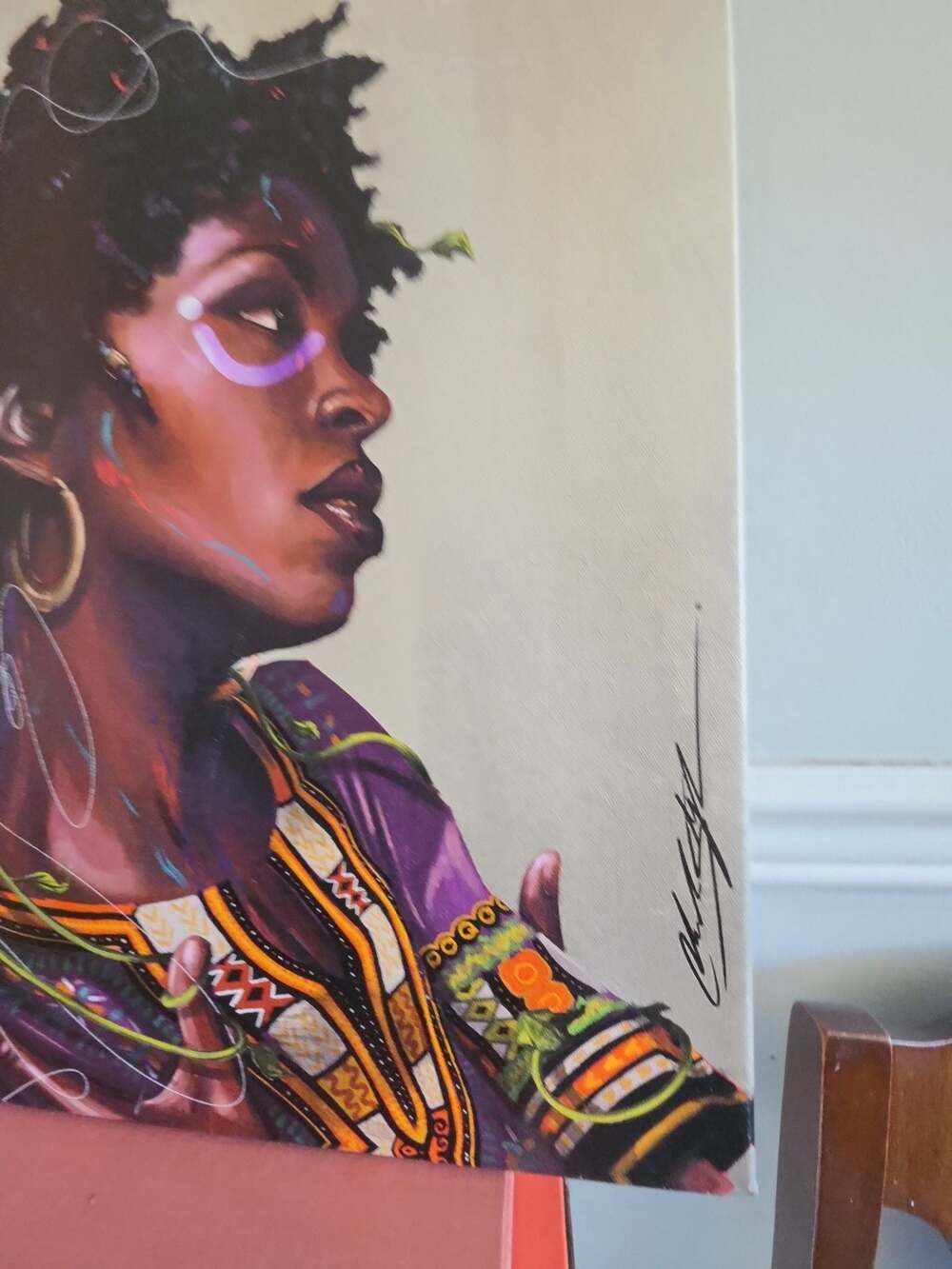 Ms. Lauryn: Zion Canvas Art by Chuck Styles - Picture 3 of 4